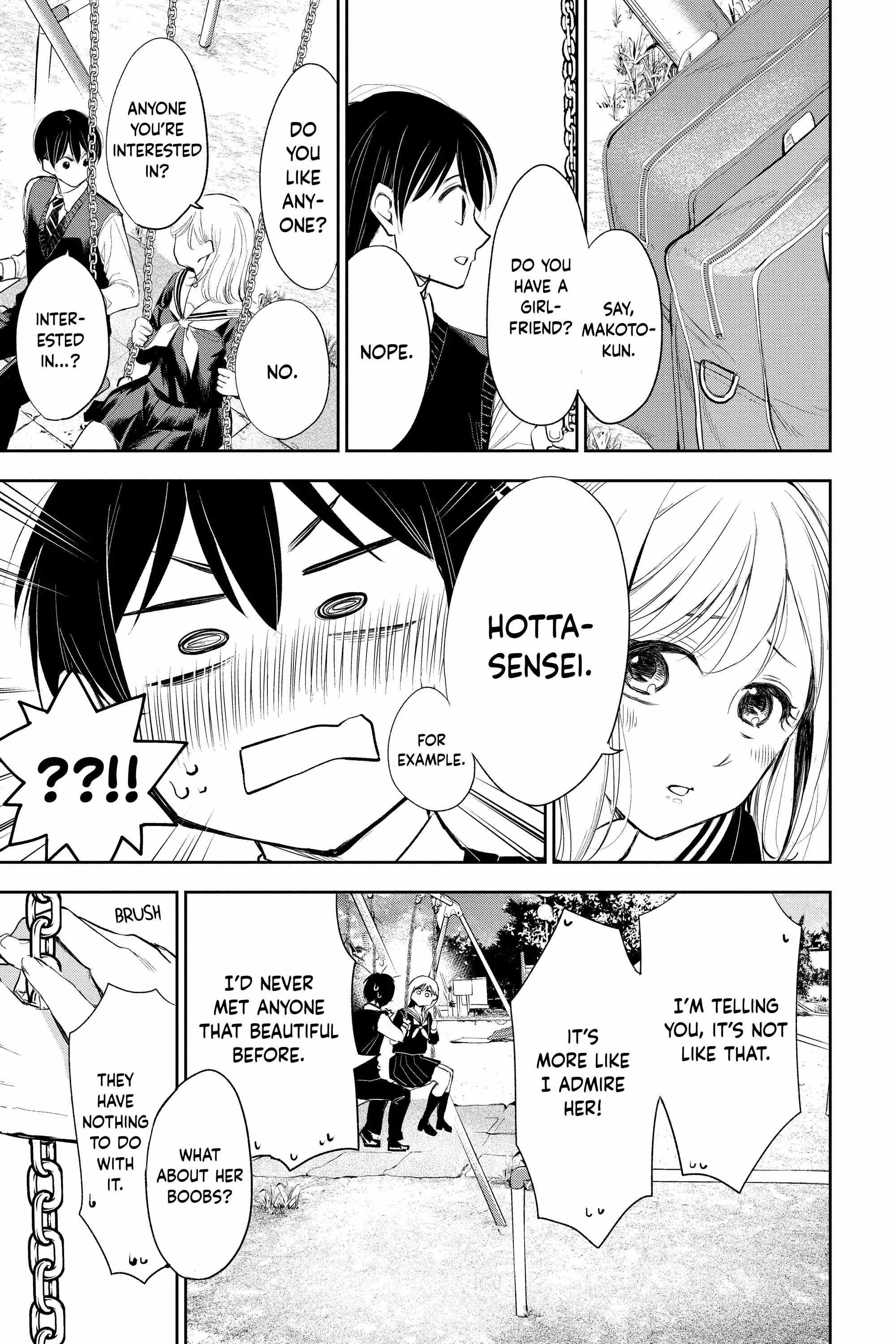 You’re So Sloppy, Hotta-sensei Chapter 12 - Page 9