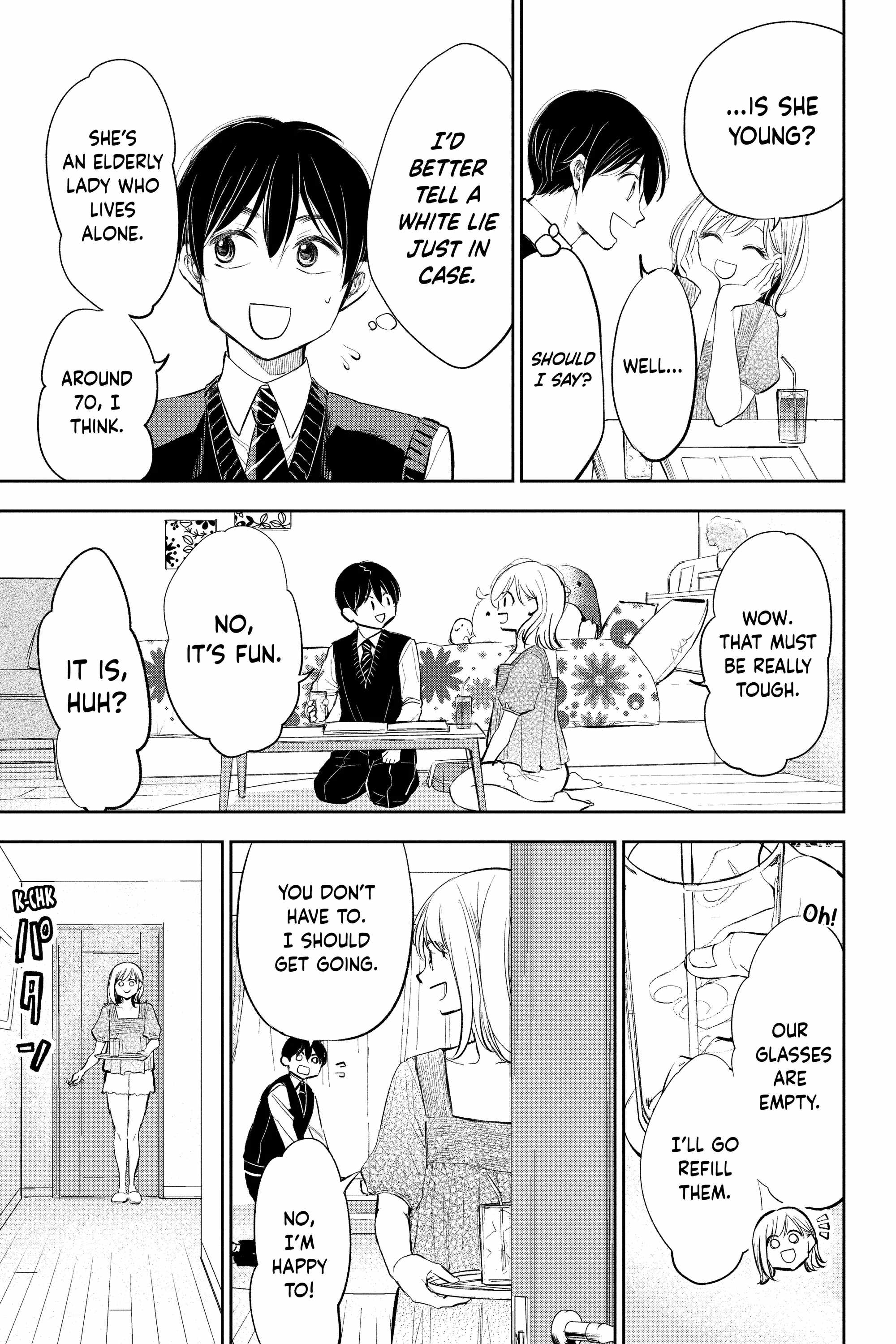 You’re So Sloppy, Hotta-sensei Chapter 13 - Page 7