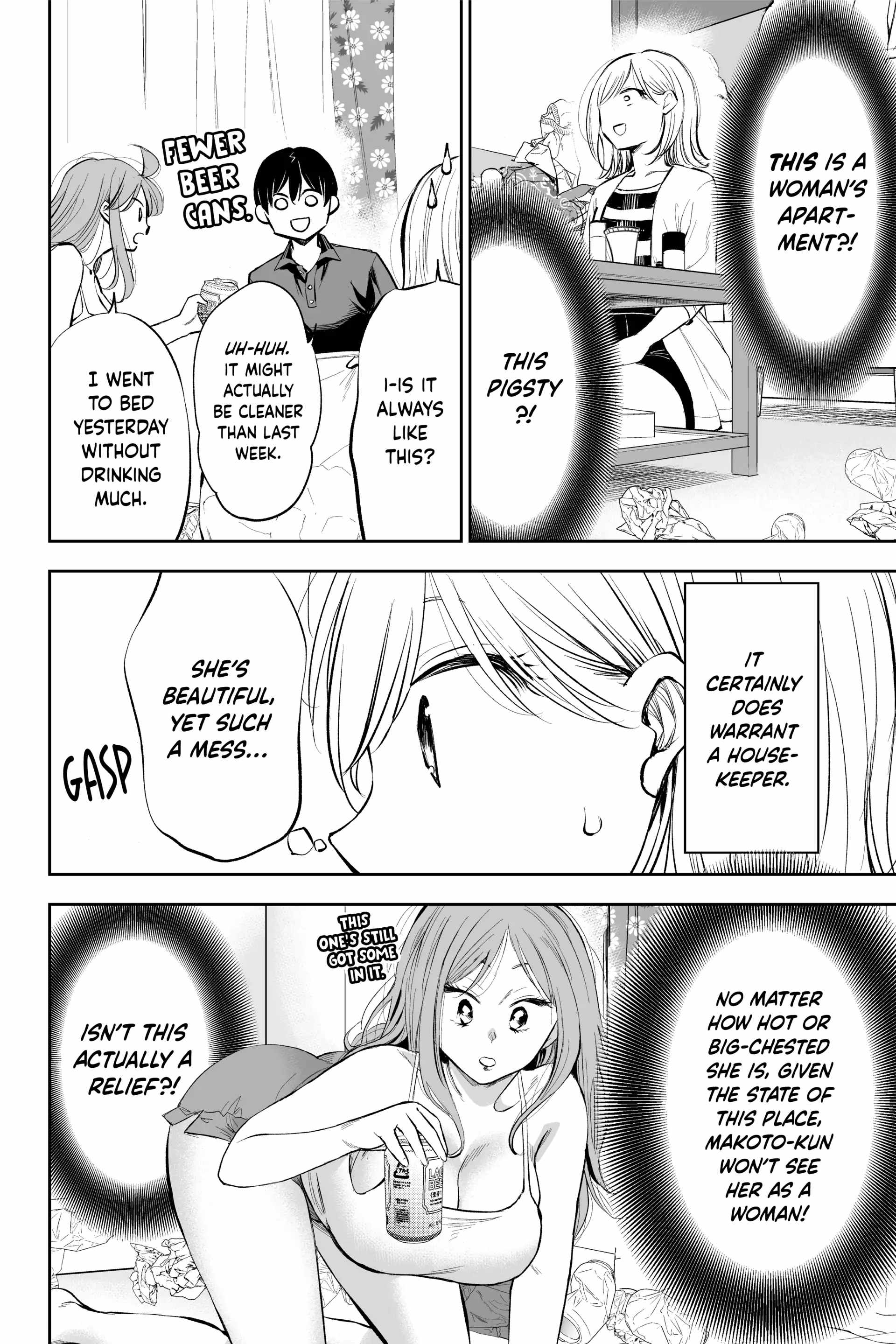 You’re So Sloppy, Hotta-sensei Chapter 14 - Page 9