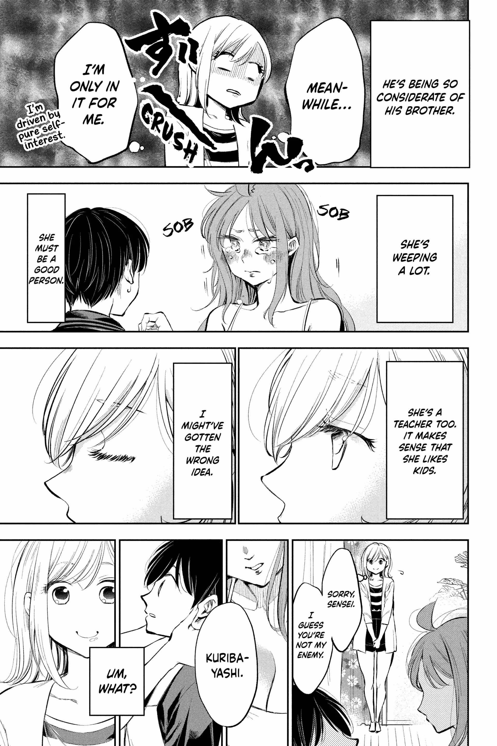 You’re So Sloppy, Hotta-sensei Chapter 15 - Page 9