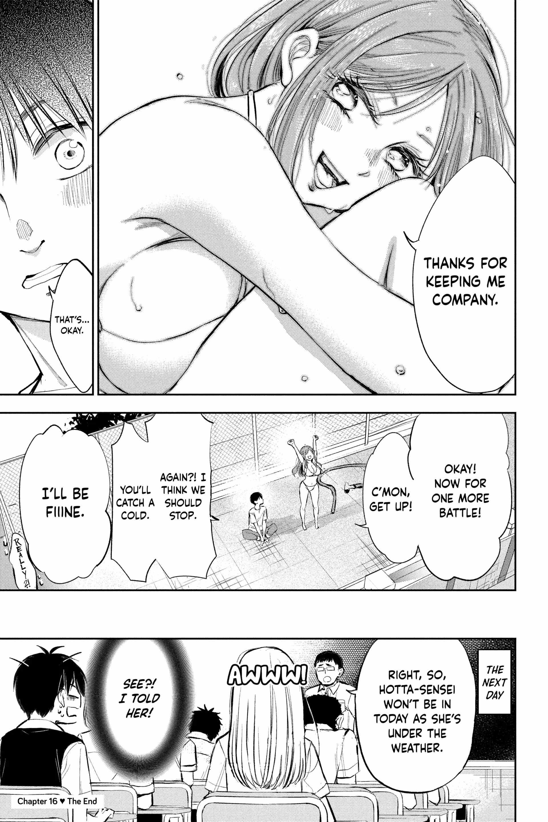You’re So Sloppy, Hotta-sensei Chapter 16 - Page 12