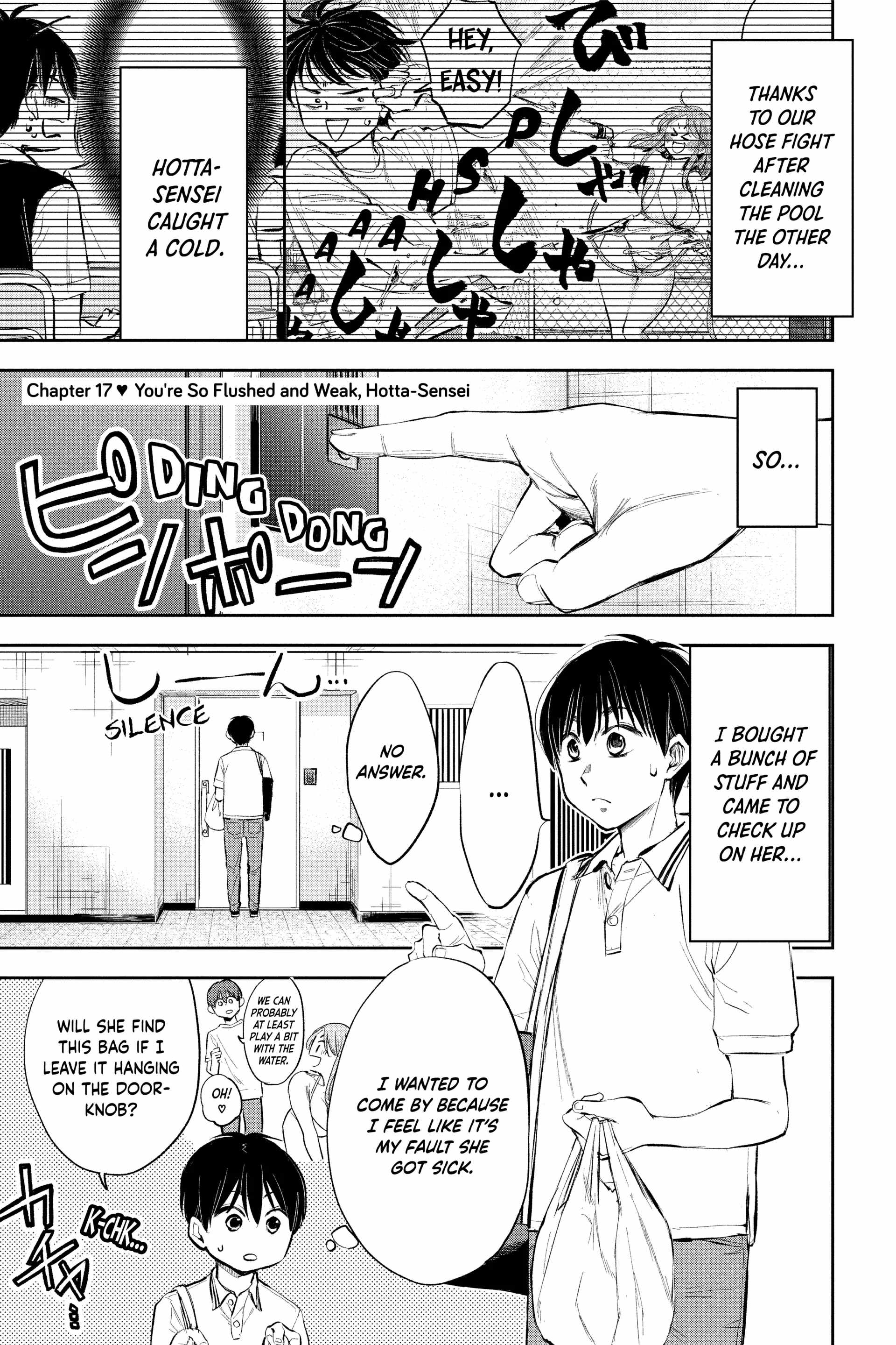 You’re So Sloppy, Hotta-sensei Chapter 17 - Page 1