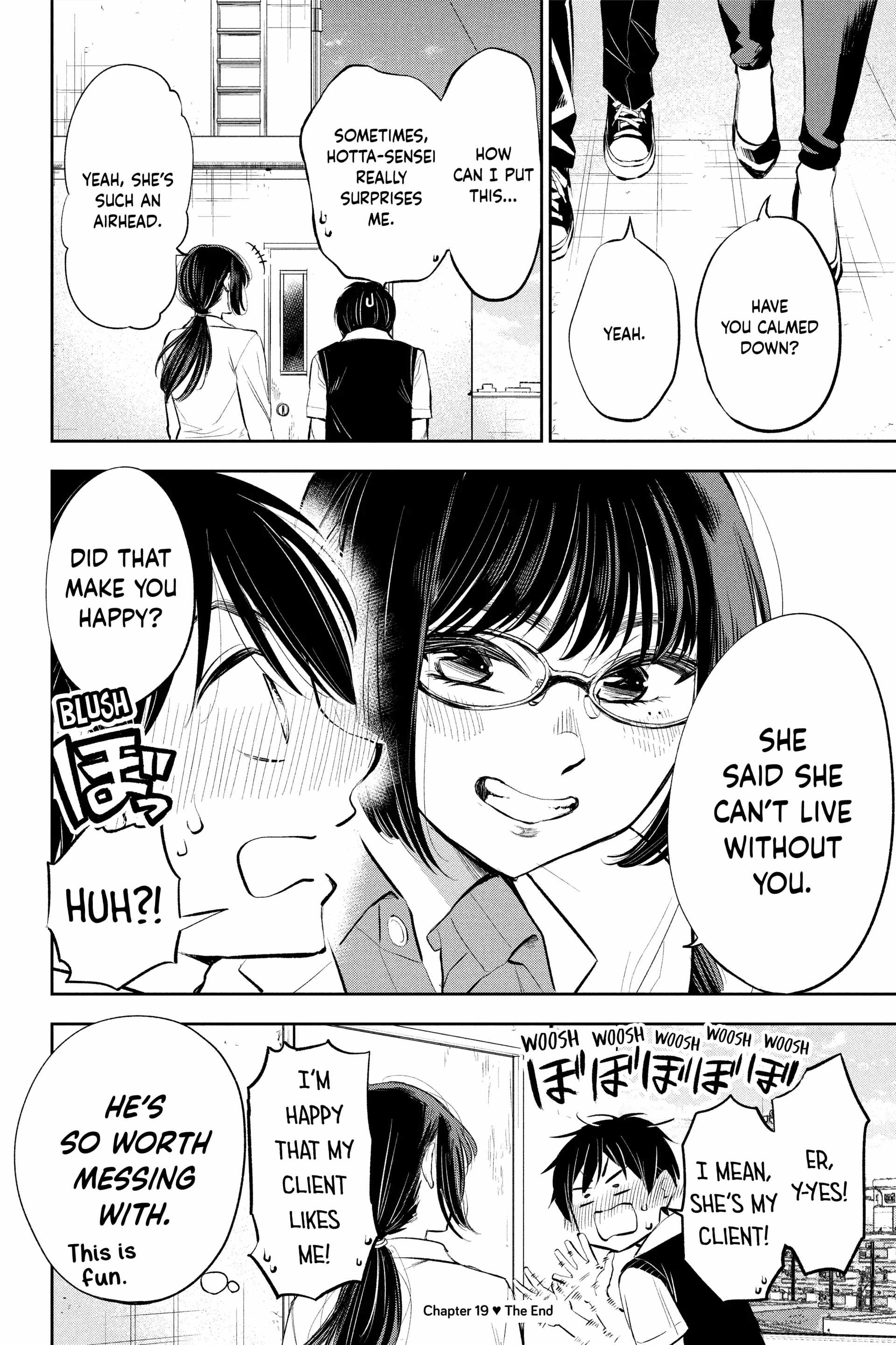 You’re So Sloppy, Hotta-sensei Chapter 19 - Page 13