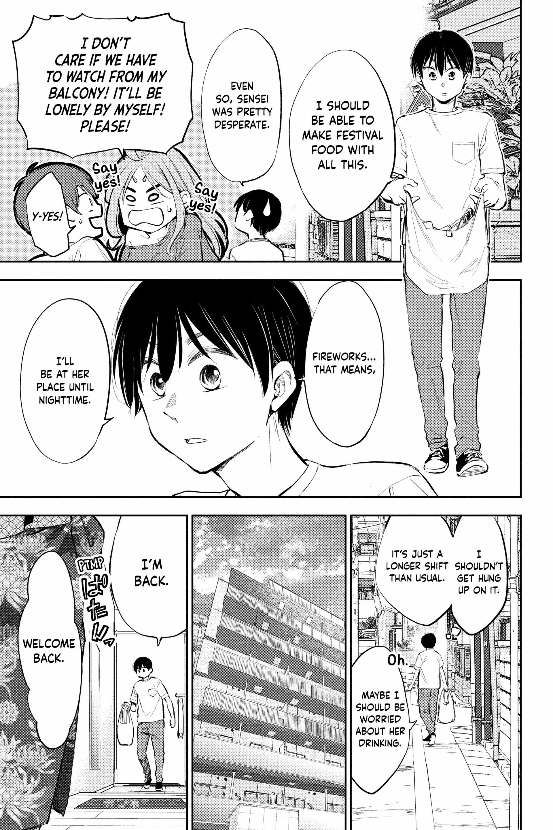 You’re So Sloppy, Hotta-sensei Chapter 21 - Page 3
