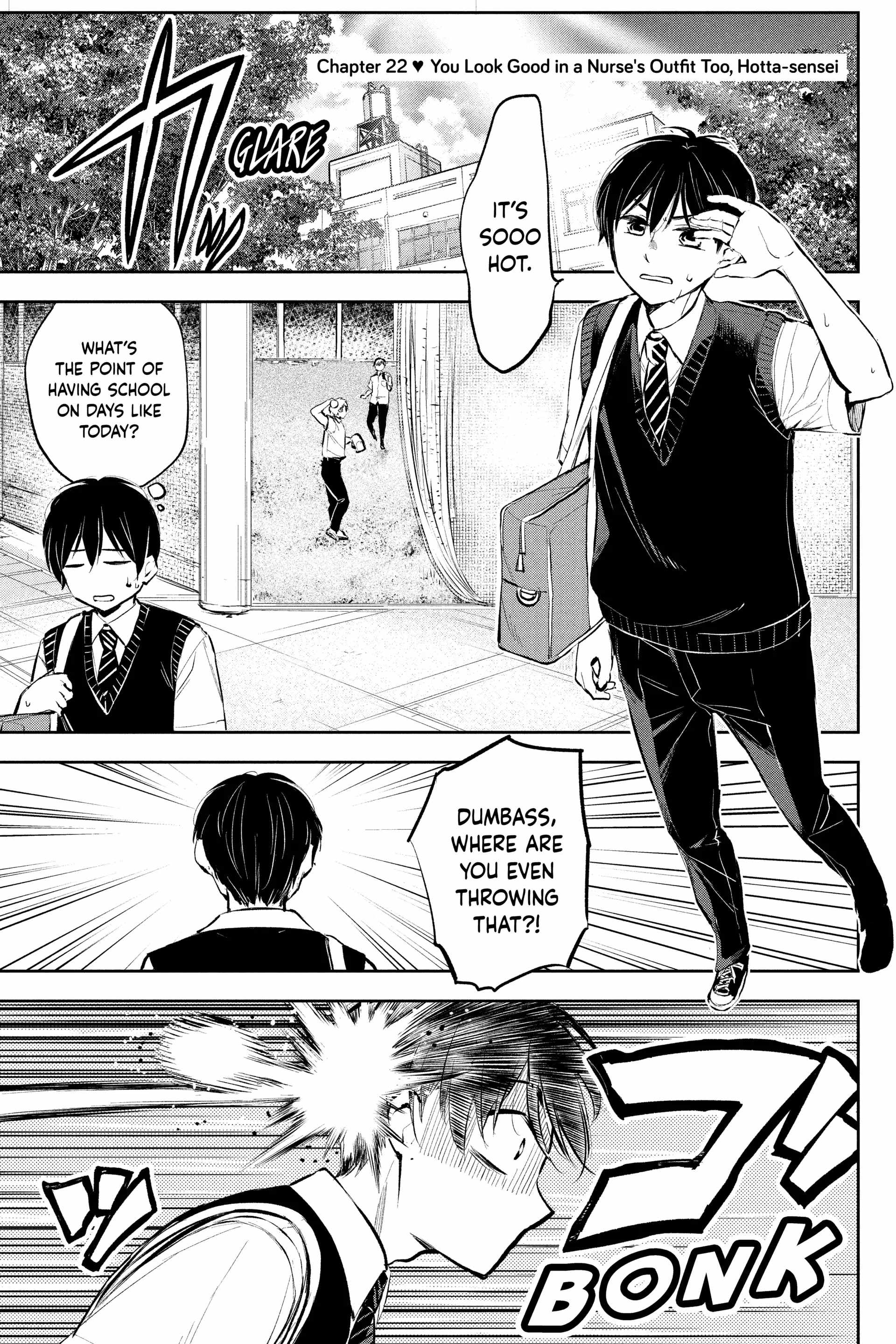 You’re So Sloppy, Hotta-sensei Chapter 22 - Page 1