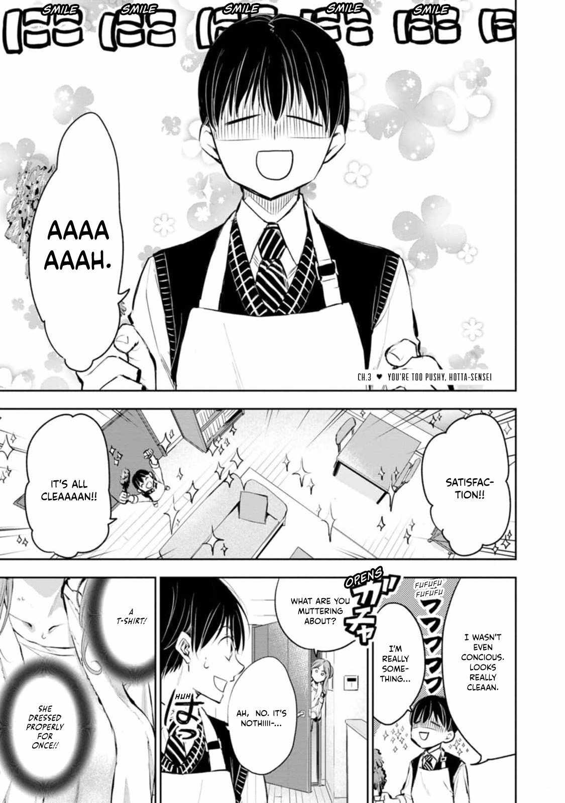 You’re So Sloppy, Hotta-sensei Chapter 3 - Page 2