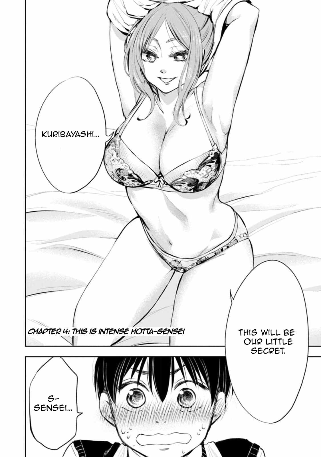 You’re So Sloppy, Hotta-sensei Chapter 4 - Page 1