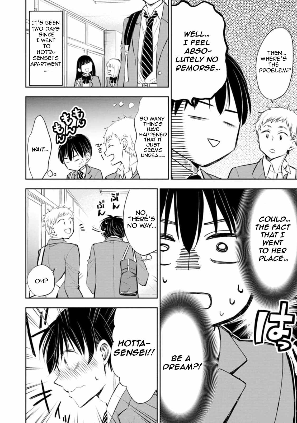 You’re So Sloppy, Hotta-sensei Chapter 4 - Page 4