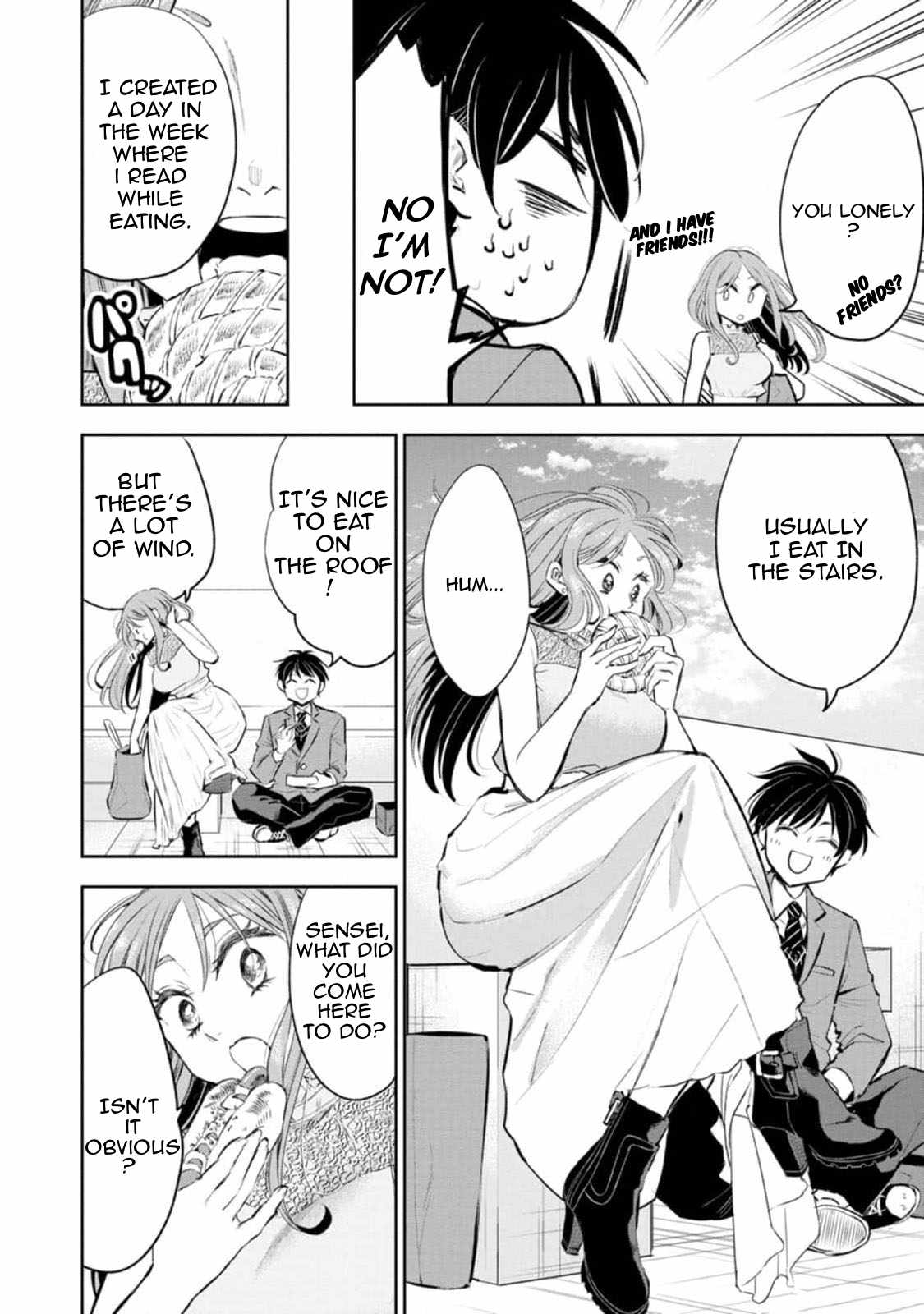 You’re So Sloppy, Hotta-sensei Chapter 6 - Page 4