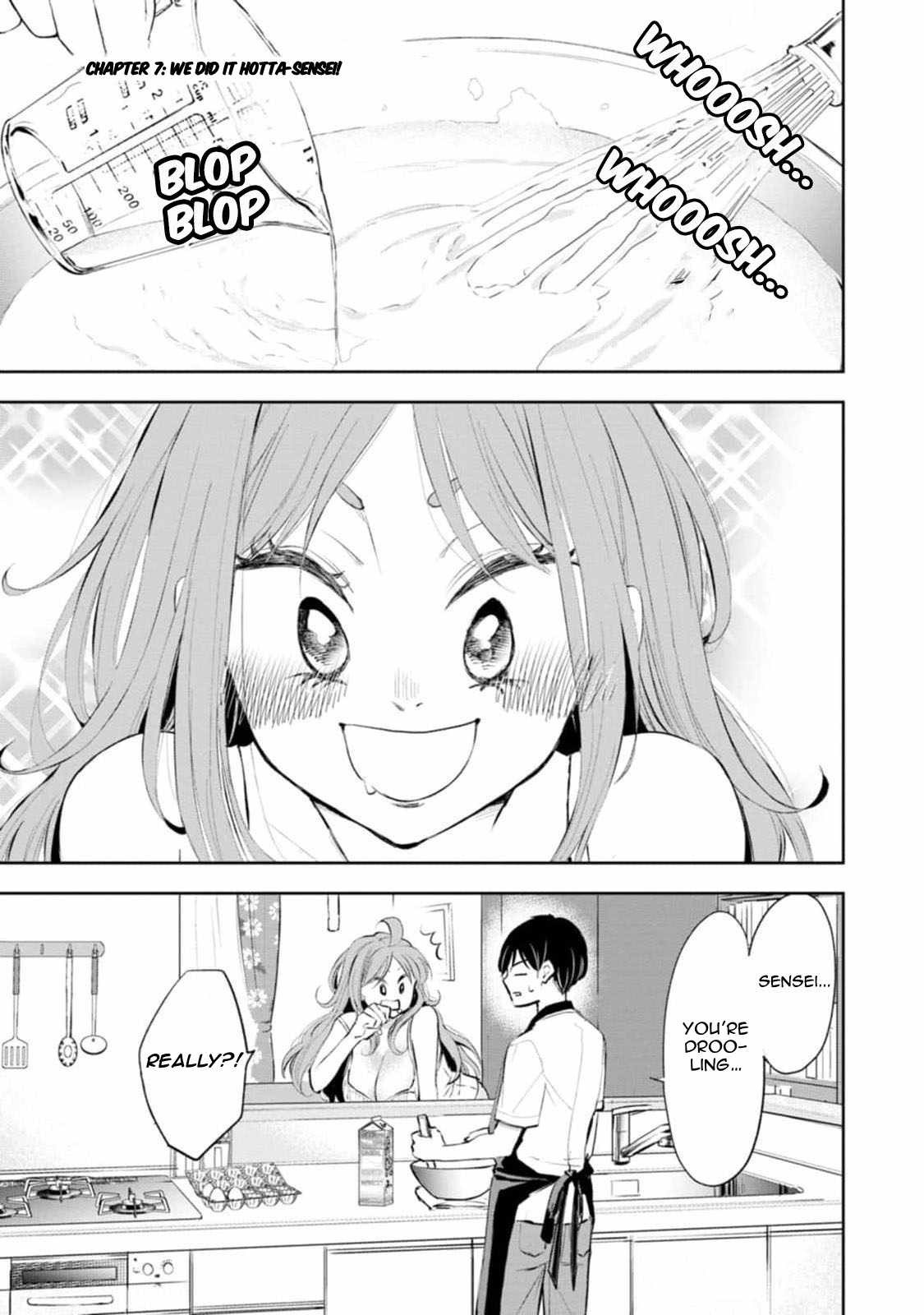 You’re So Sloppy, Hotta-sensei Chapter 7 - Page 1