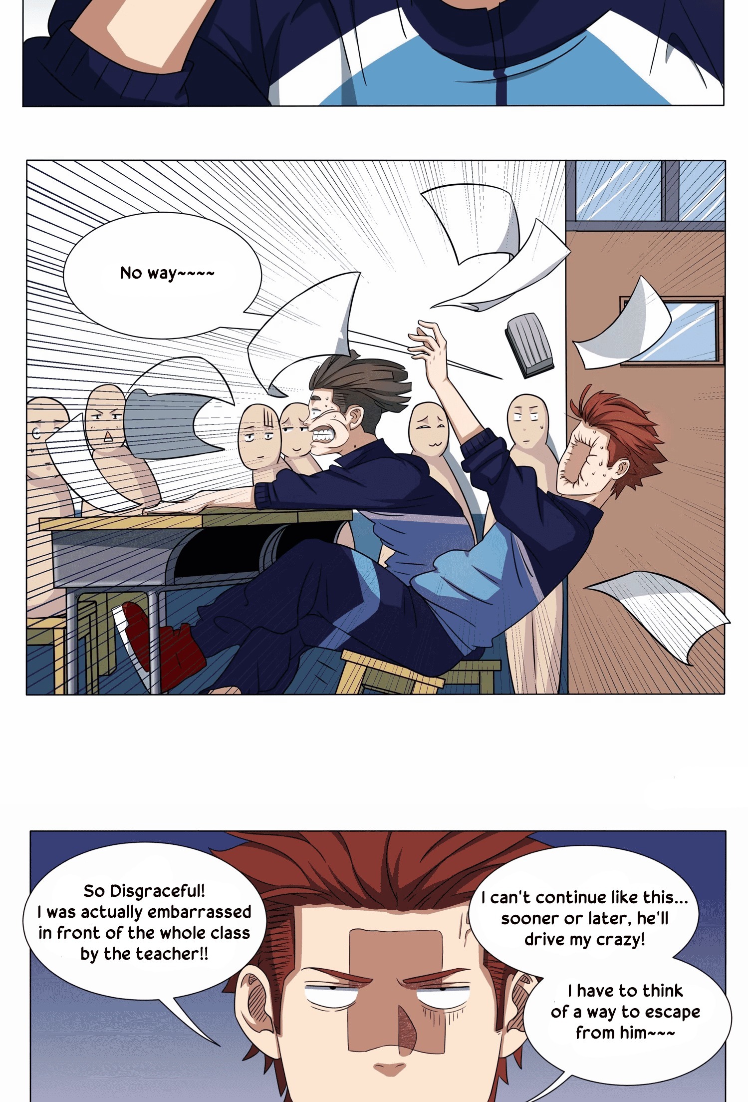 Youth Under Rebound Chapter 8 - Page 21
