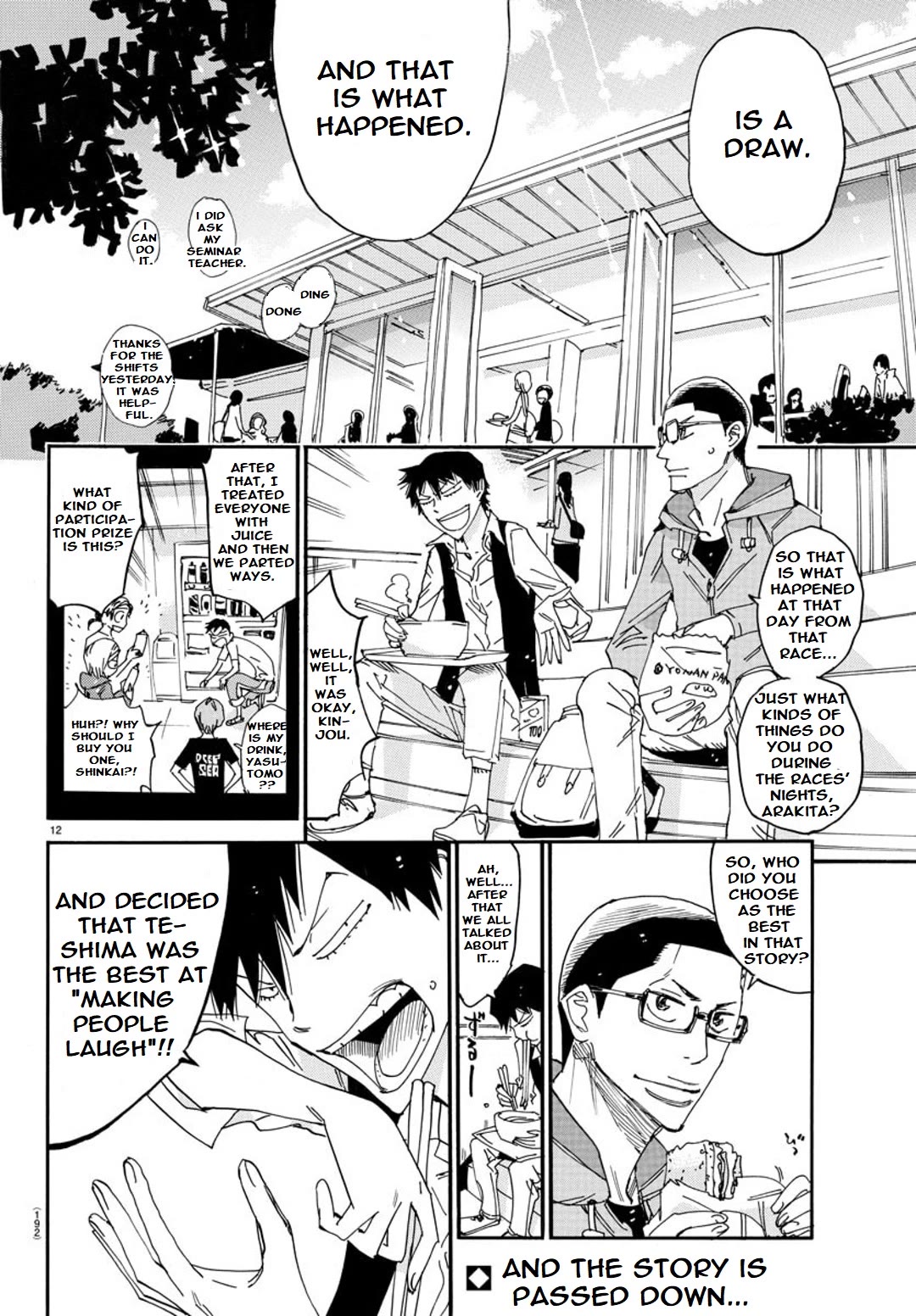 Yowamushi Pedal – Spare Bike Chapter 111 - Page 12
