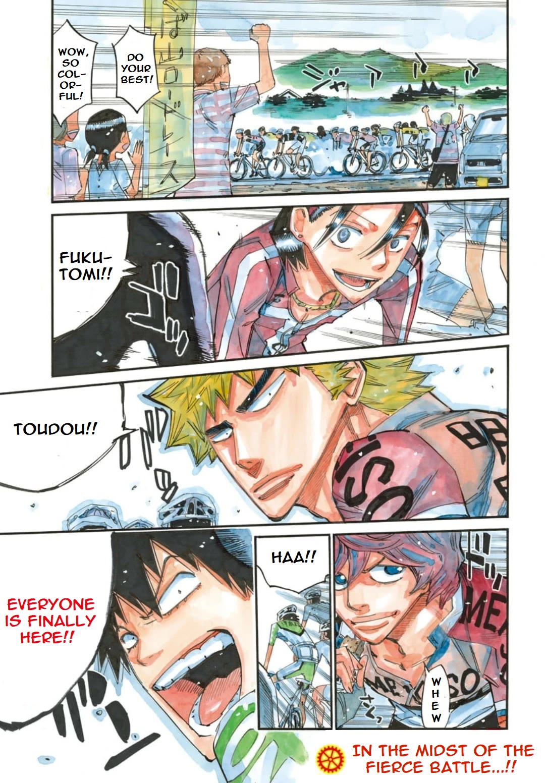 Yowamushi Pedal – Spare Bike Chapter 113 - Page 1