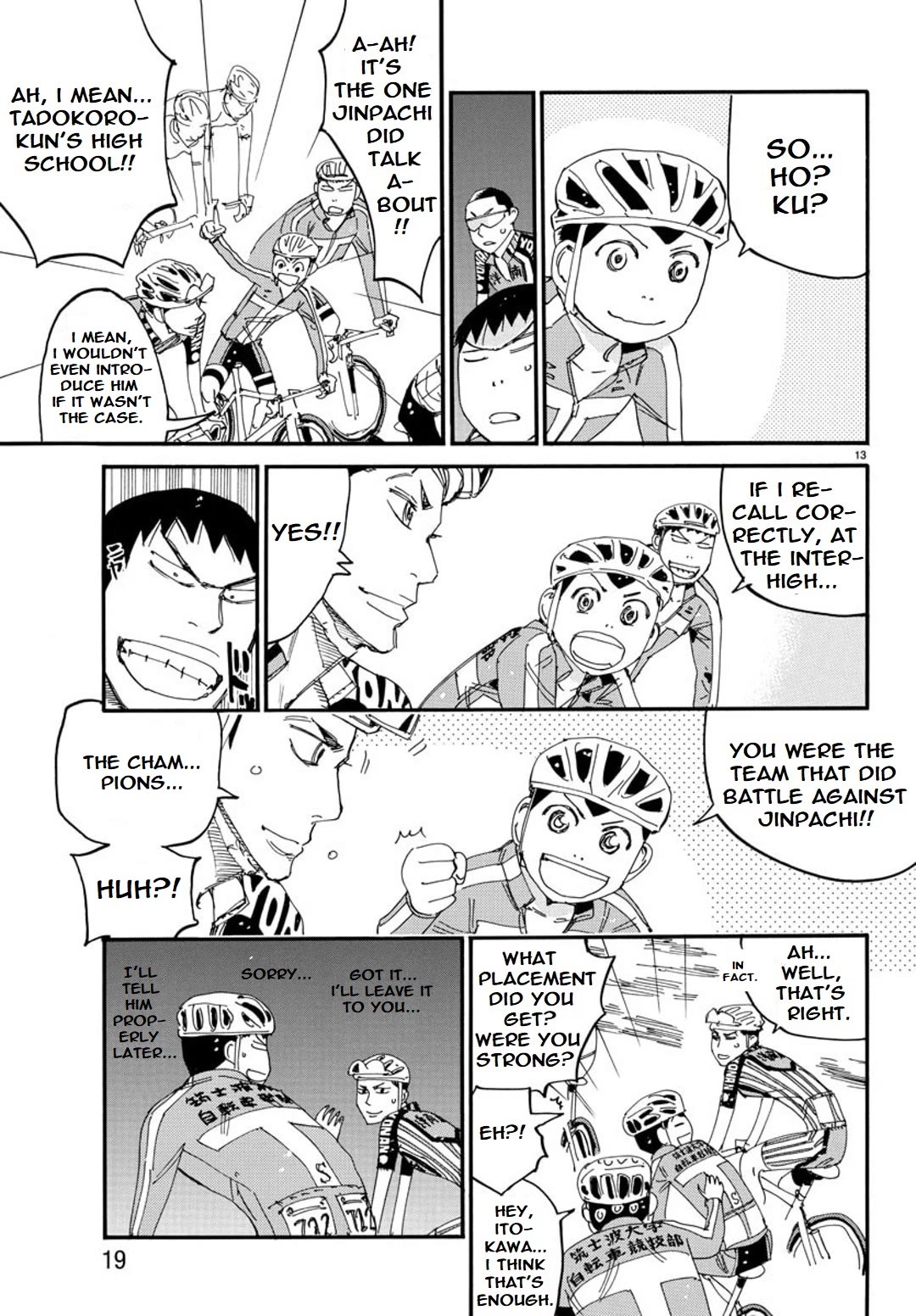 Yowamushi Pedal – Spare Bike Chapter 113 - Page 14