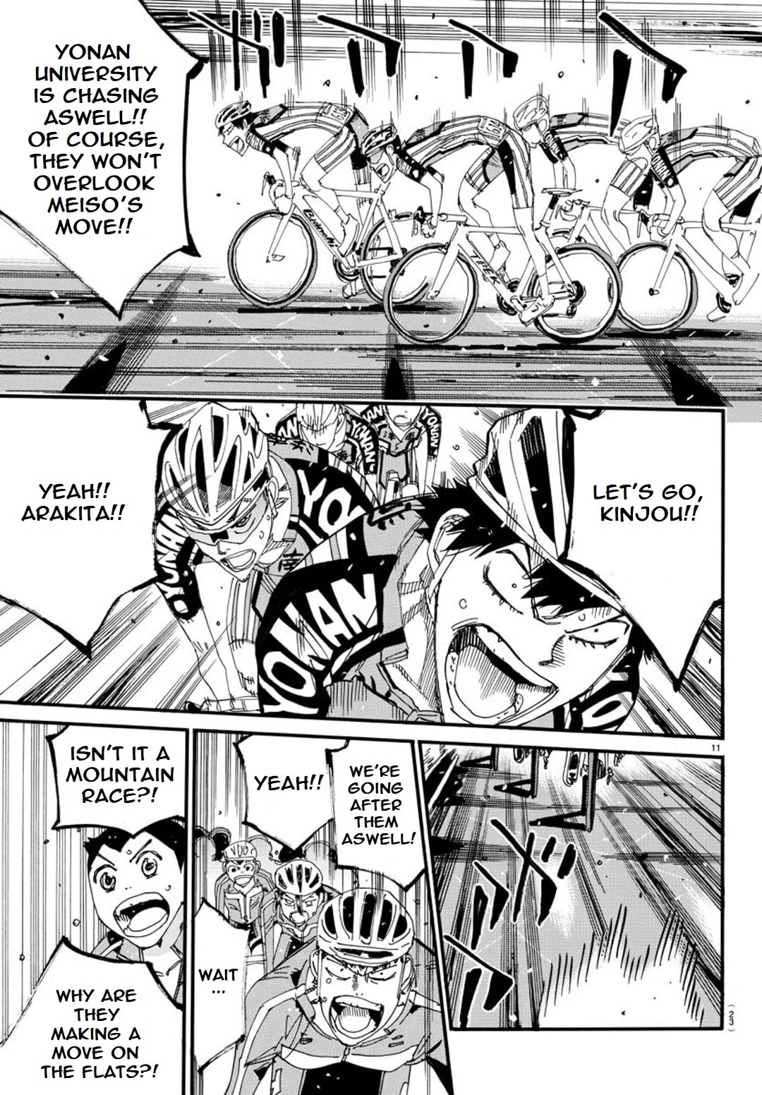 Yowamushi Pedal – Spare Bike Chapter 116 - Page 11