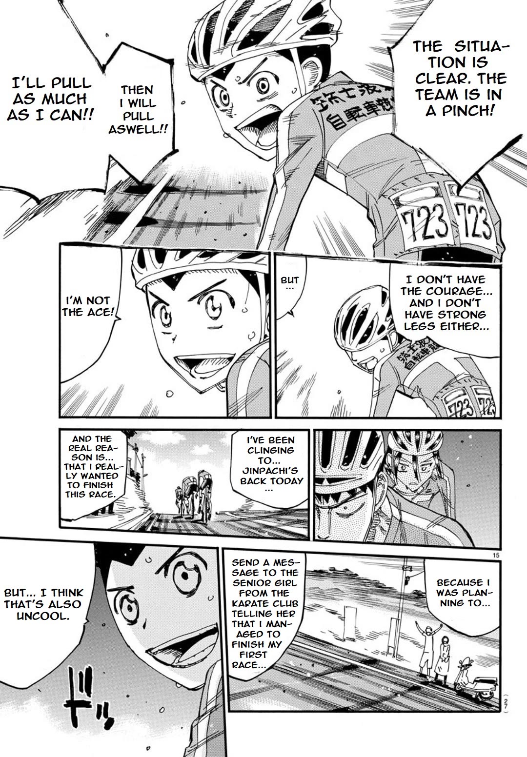 Yowamushi Pedal – Spare Bike Chapter 116 - Page 15