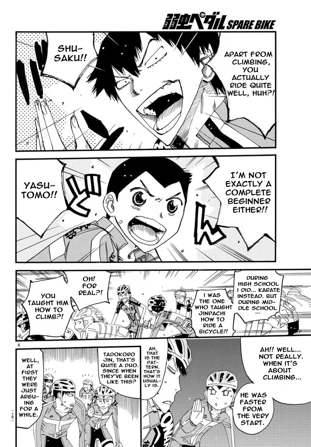 Yowamushi Pedal – Spare Bike Chapter 116 - Page 7