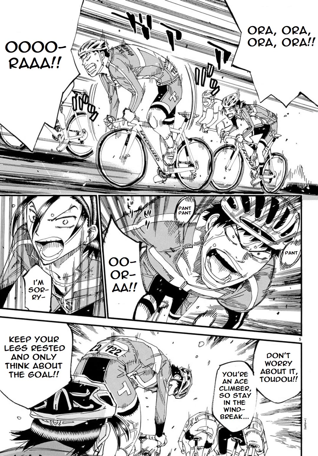 Yowamushi Pedal – Spare Bike Chapter 117 - Page 5