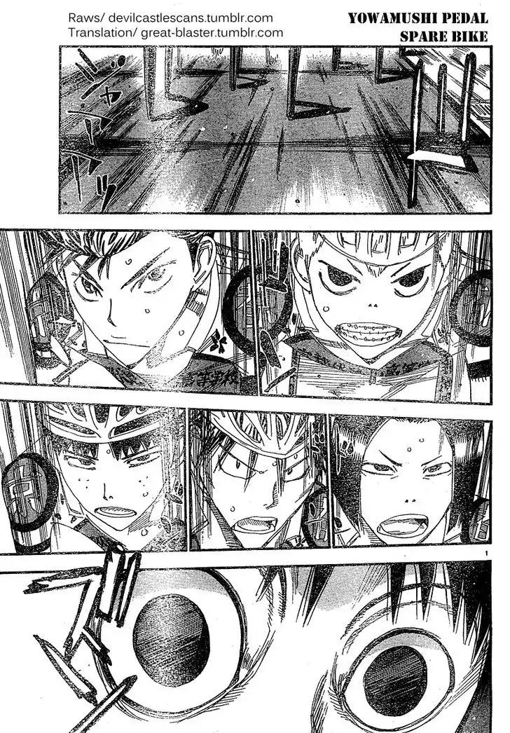 Yowamushi Pedal – Spare Bike Chapter 17 - Page 1