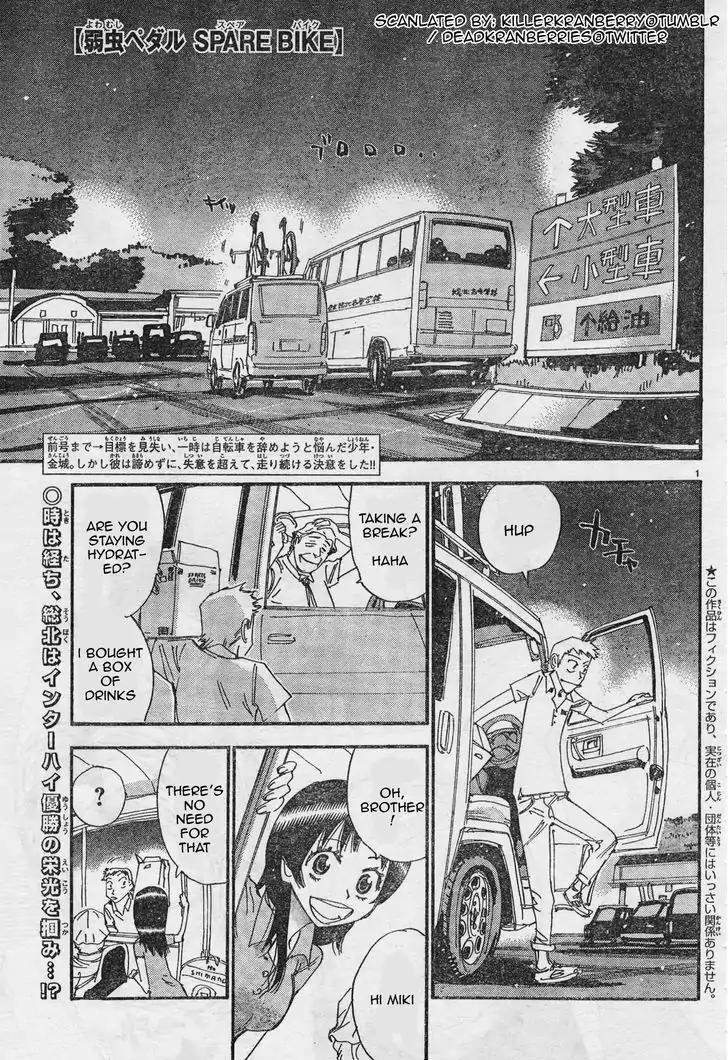 Yowamushi Pedal – Spare Bike Chapter 30 - Page 1