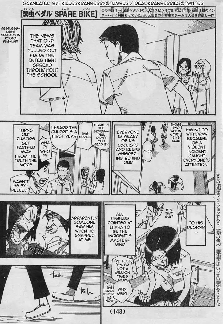 Yowamushi Pedal – Spare Bike Chapter 35 - Page 1