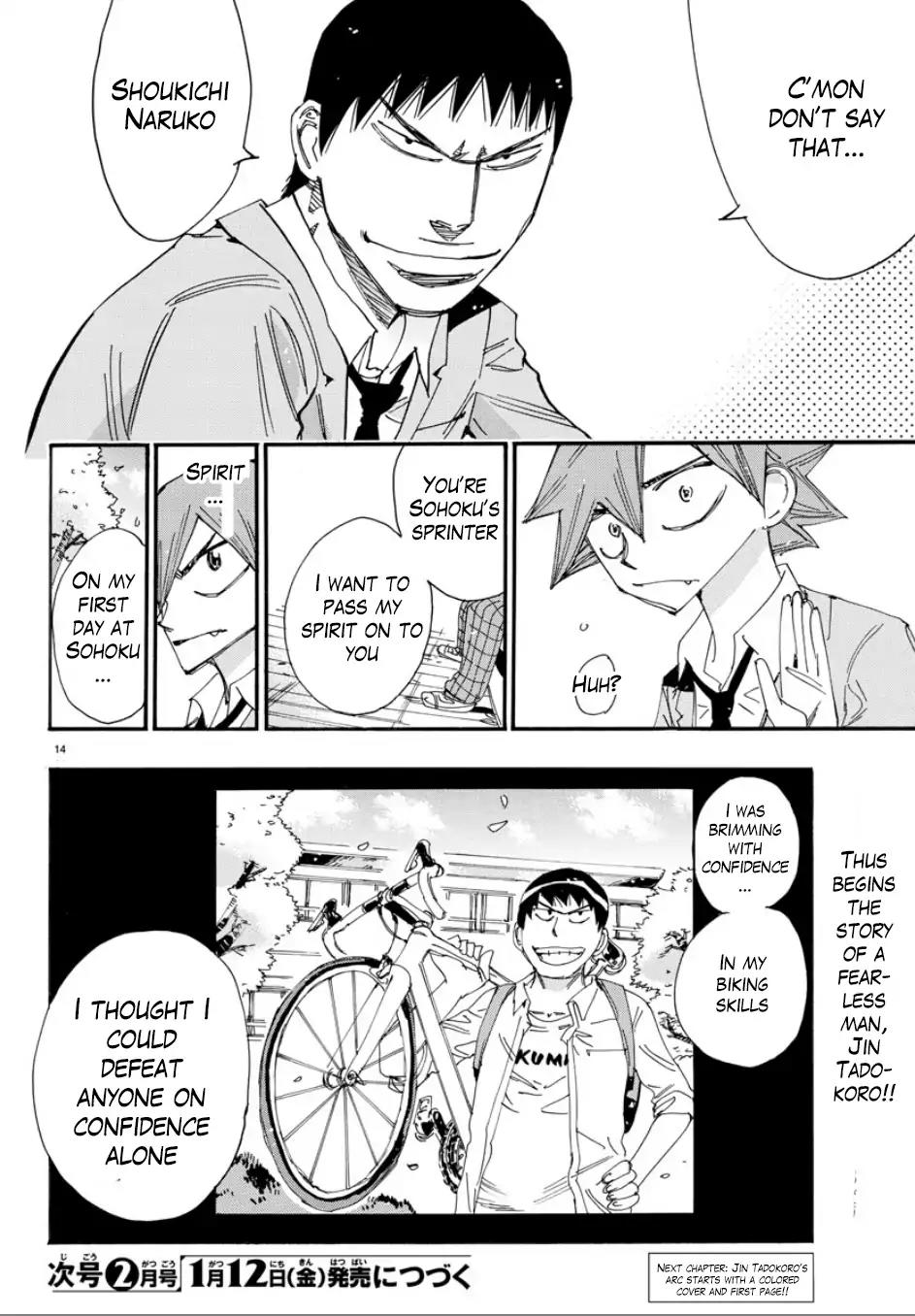 Yowamushi Pedal – Spare Bike Chapter 55 - Page 14