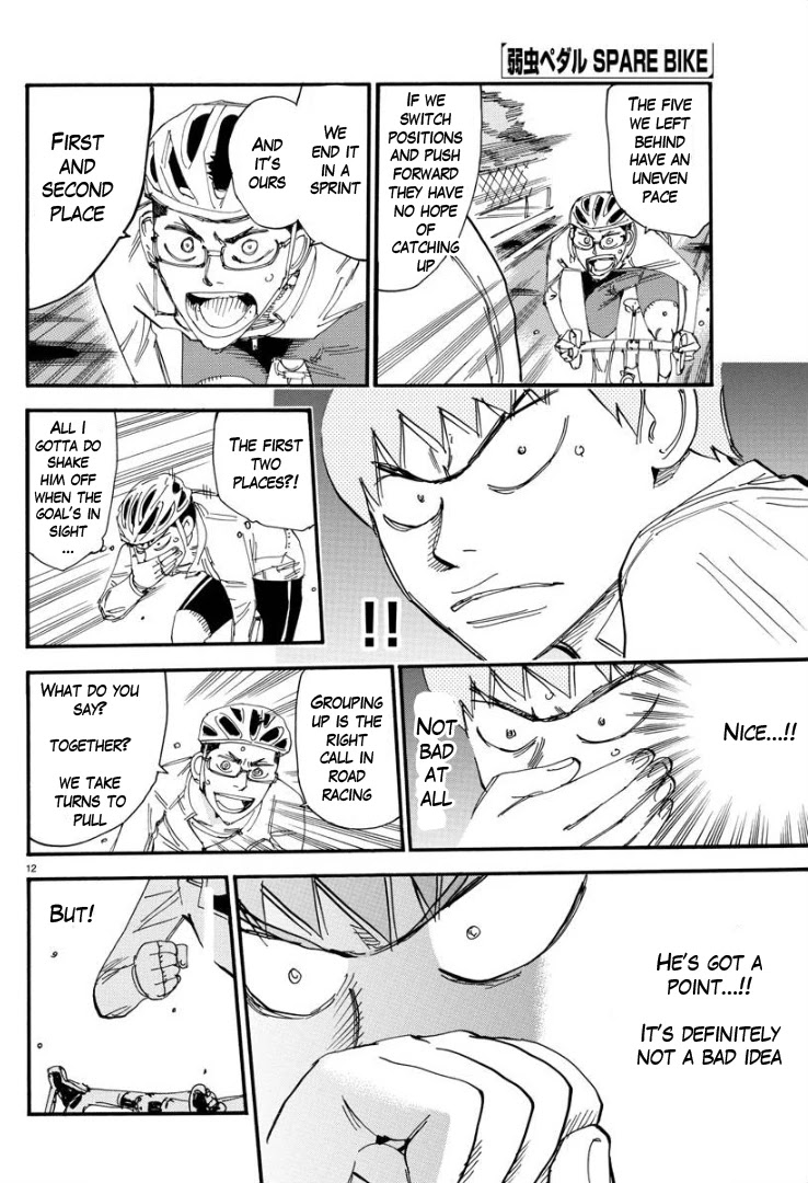 Yowamushi Pedal – Spare Bike Chapter 58 - Page 12