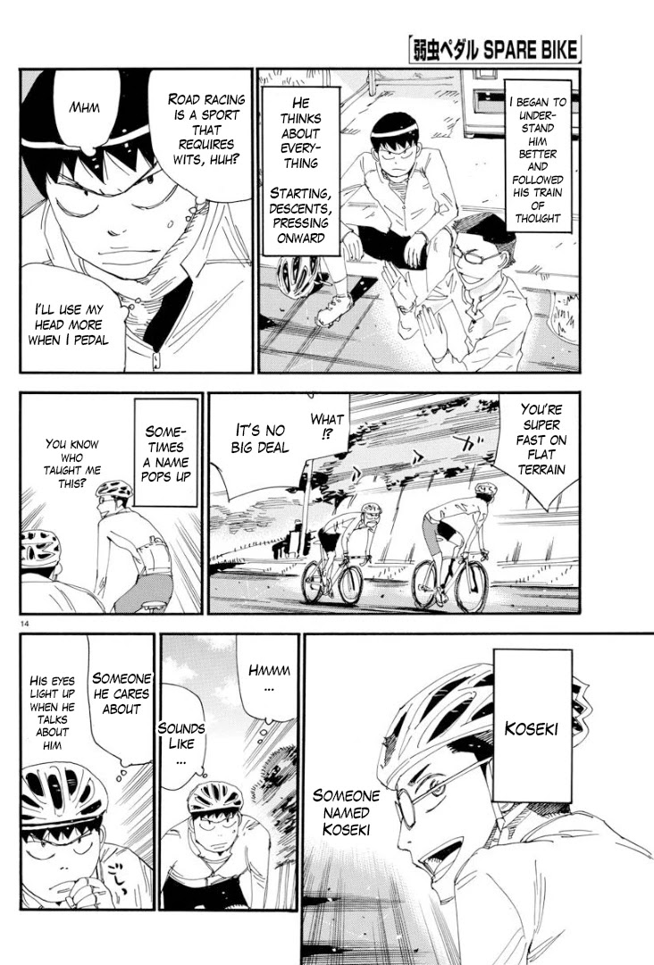 Yowamushi Pedal – Spare Bike Chapter 60 - Page 14