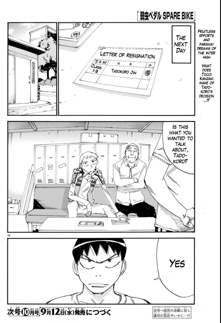 Yowamushi Pedal – Spare Bike Chapter 62 - Page 17