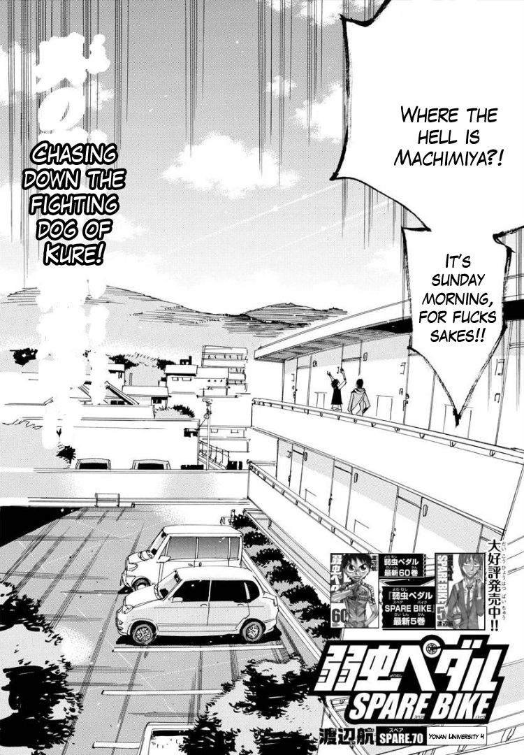 Yowamushi Pedal – Spare Bike Chapter 70 - Page 6