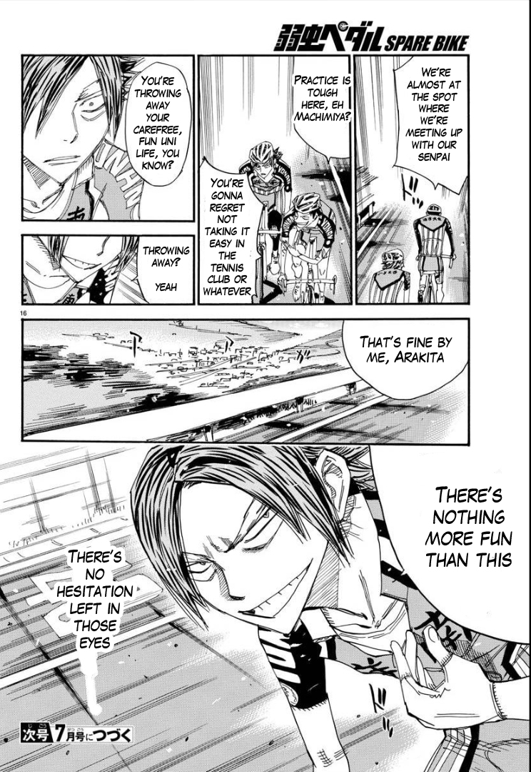 Yowamushi Pedal – Spare Bike Chapter 71 - Page 15