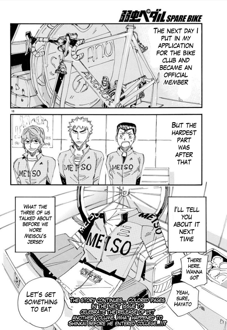 Yowamushi Pedal – Spare Bike Chapter 76 - Page 20