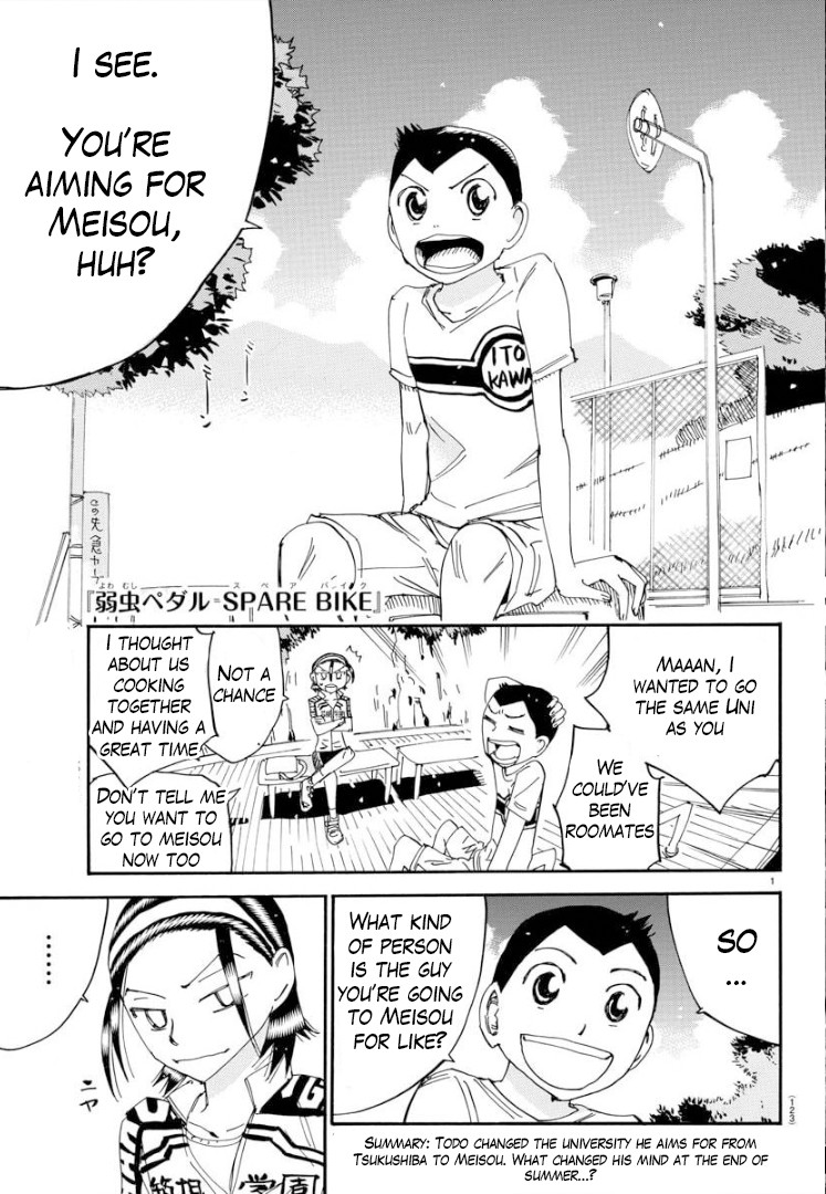 Yowamushi Pedal – Spare Bike Chapter 79 - Page 3