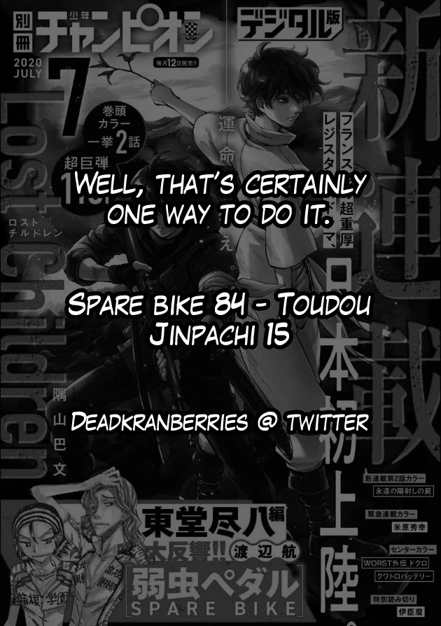 Yowamushi Pedal – Spare Bike Chapter 84 - Page 2
