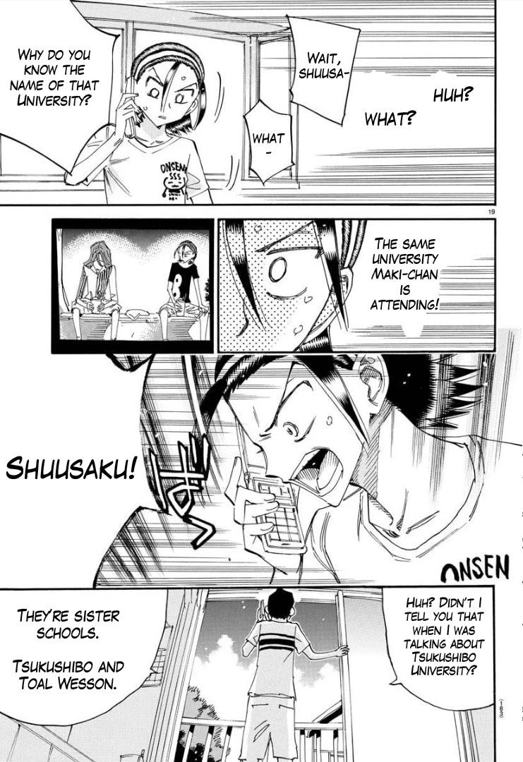 Yowamushi Pedal – Spare Bike Chapter 84 - Page 20