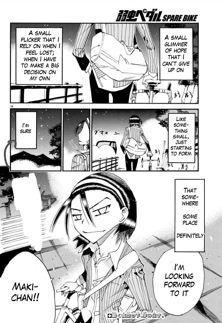 Yowamushi Pedal – Spare Bike Chapter 86 - Page 18