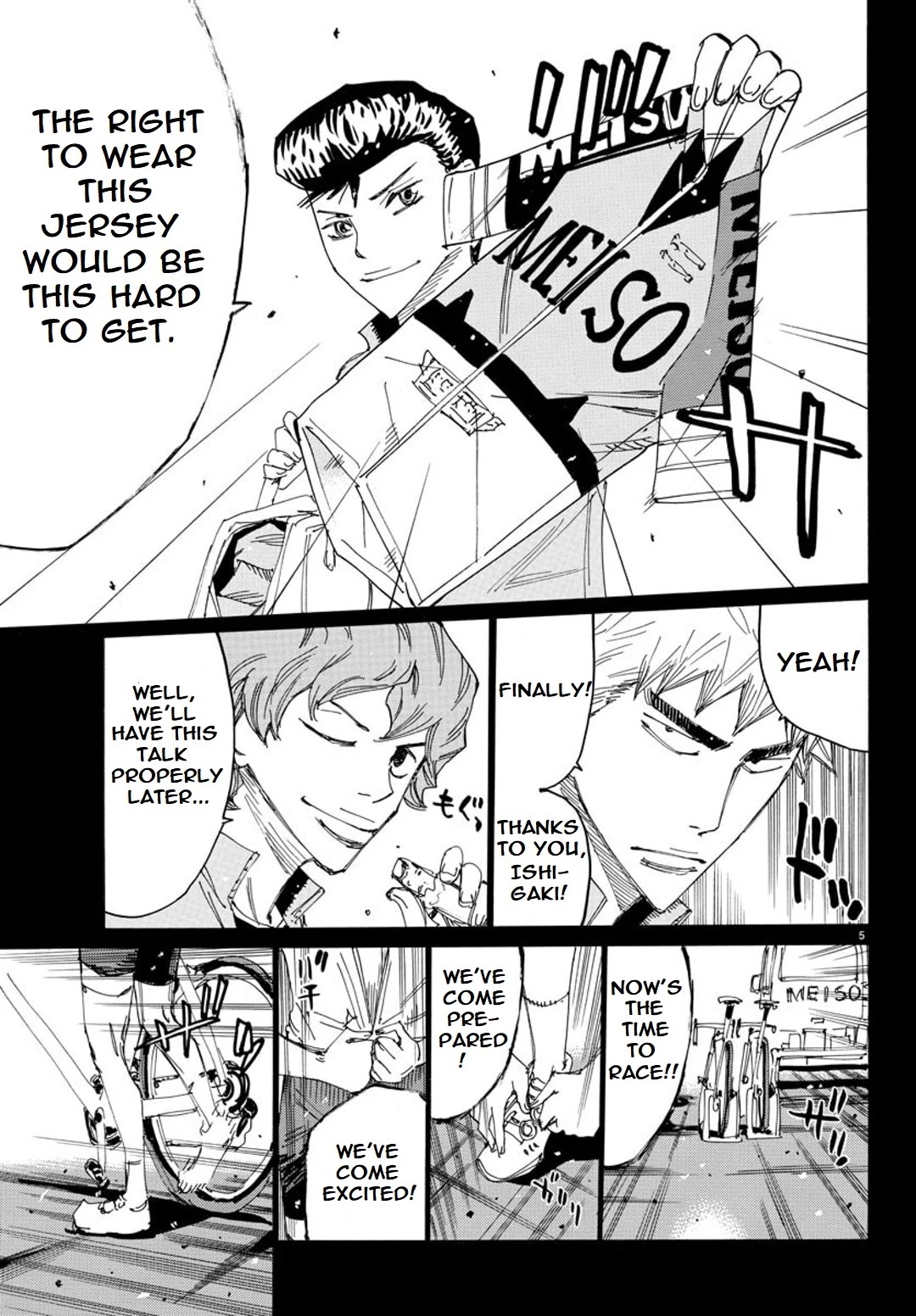 Yowamushi Pedal – Spare Bike Chapter 89 - Page 5