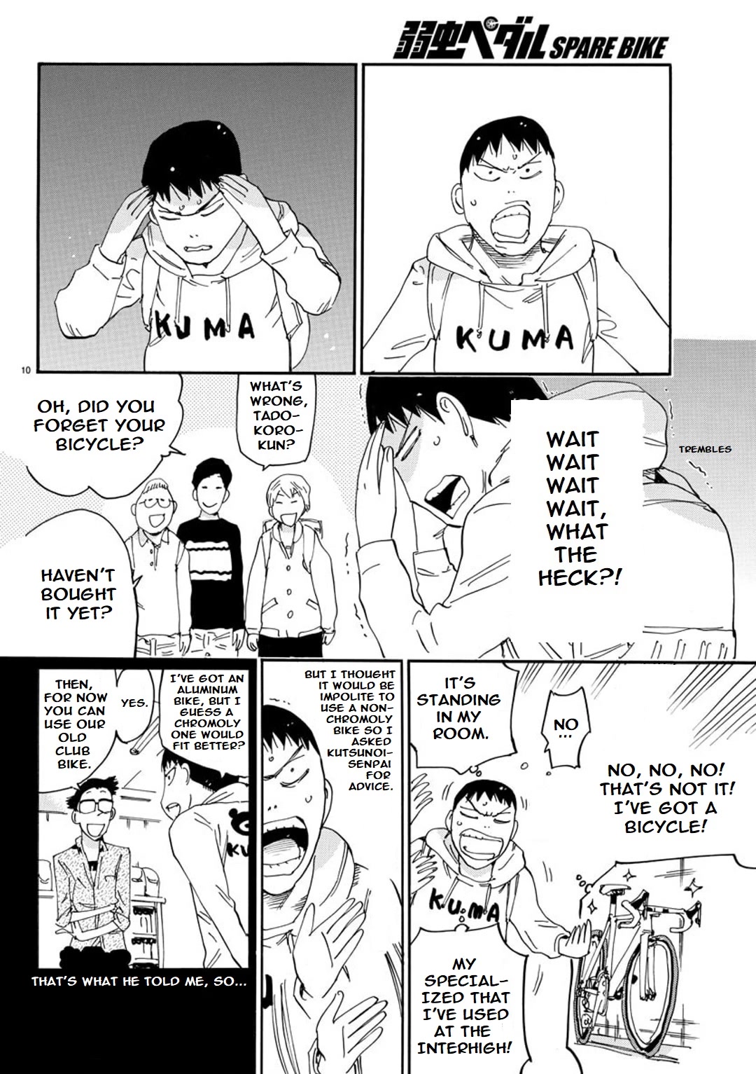 Yowamushi Pedal – Spare Bike Chapter 96 - Page 10