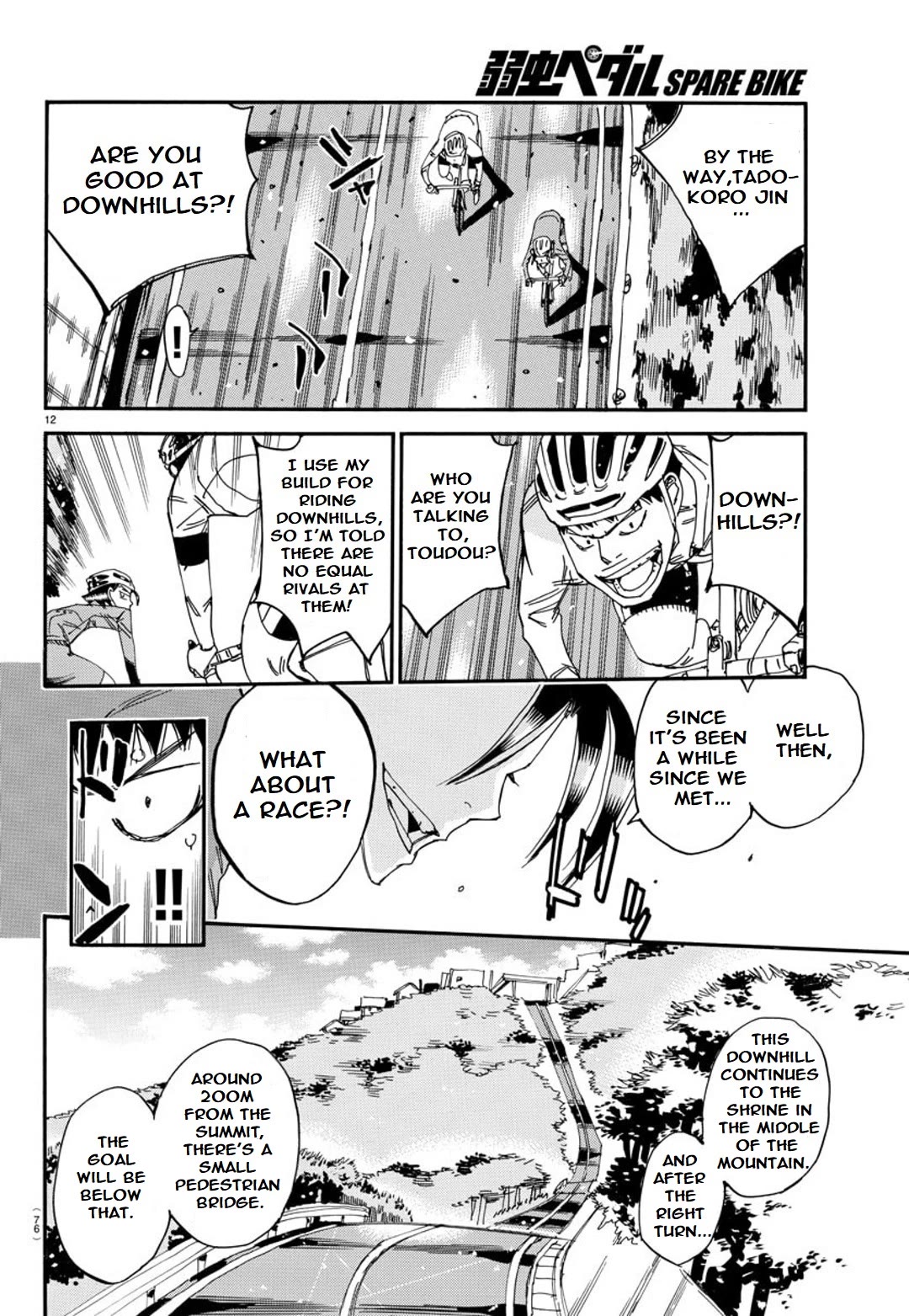 Yowamushi Pedal – Spare Bike Chapter 99 - Page 12