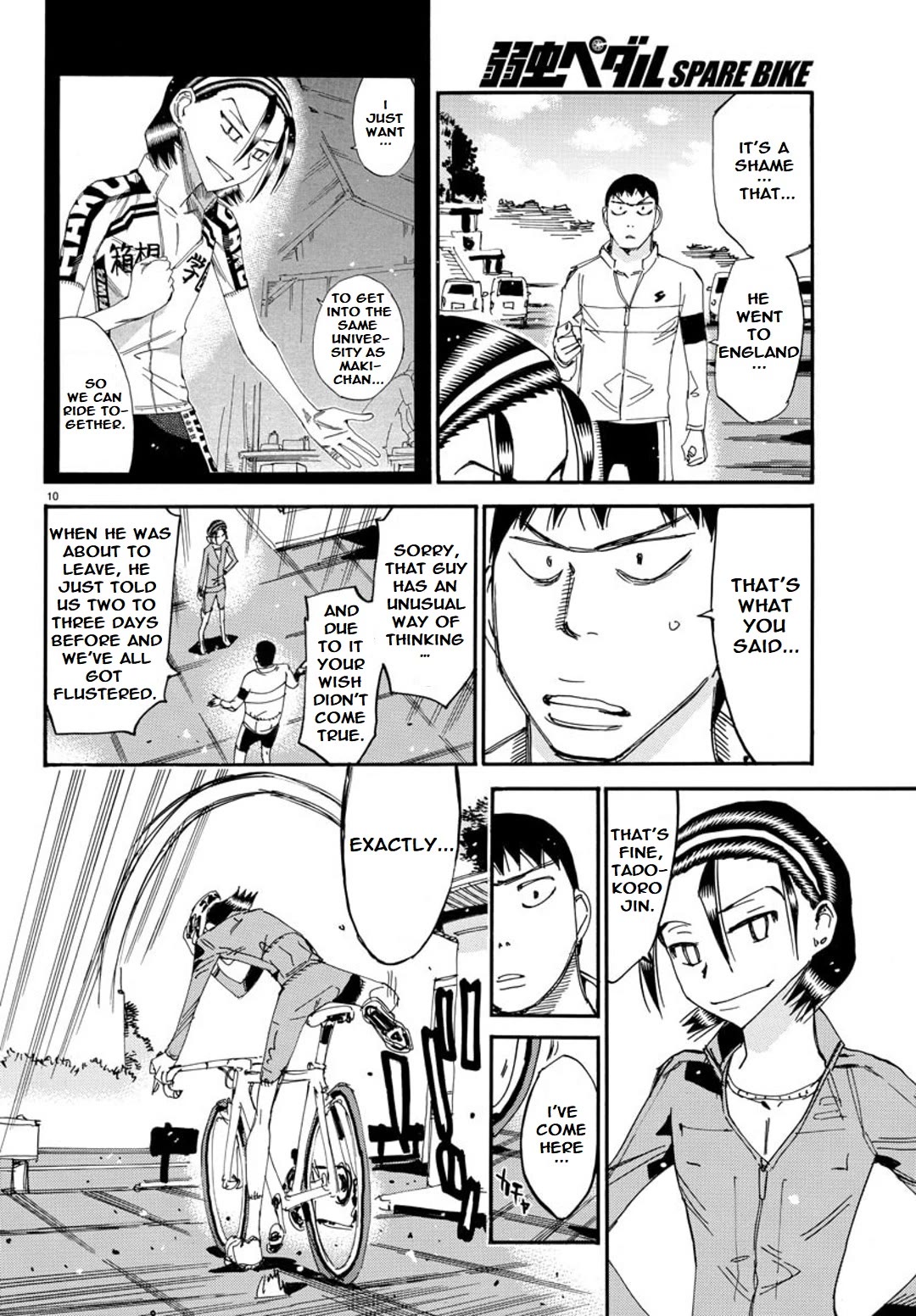 Yowamushi Pedal – Spare Bike Chapter 99 - Page 10