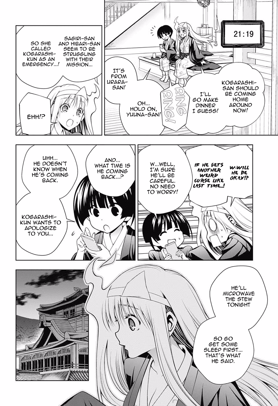 Yuragi-sou no Yuuna-san Chapter 100 - Page 14