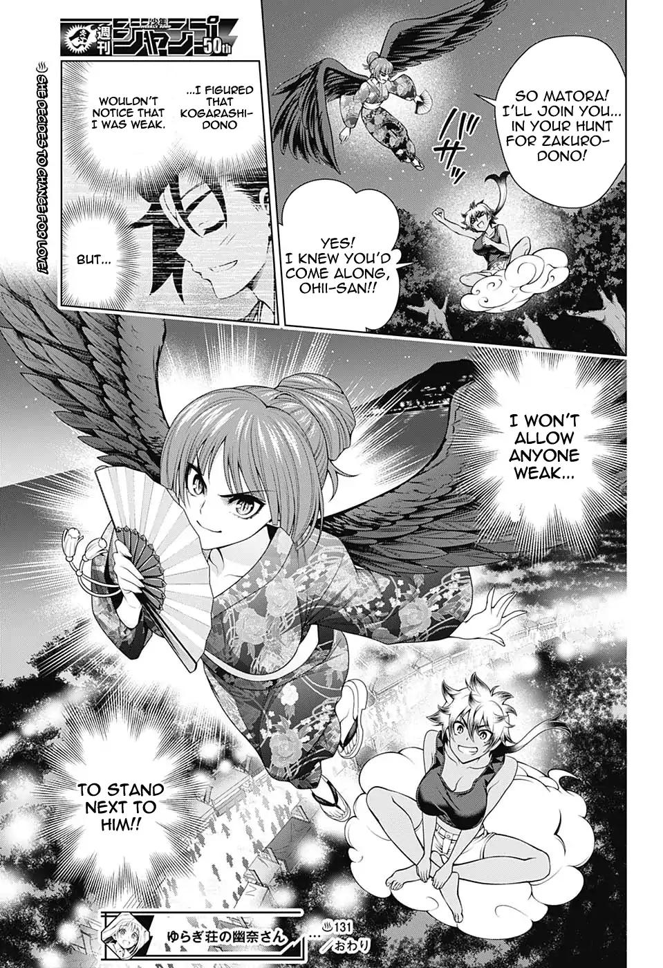 Yuragi-sou no Yuuna-san Chapter 131 - Page 19