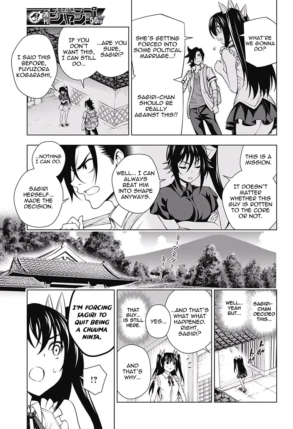 Yuragi-sou no Yuuna-san Chapter 135 - Page 7