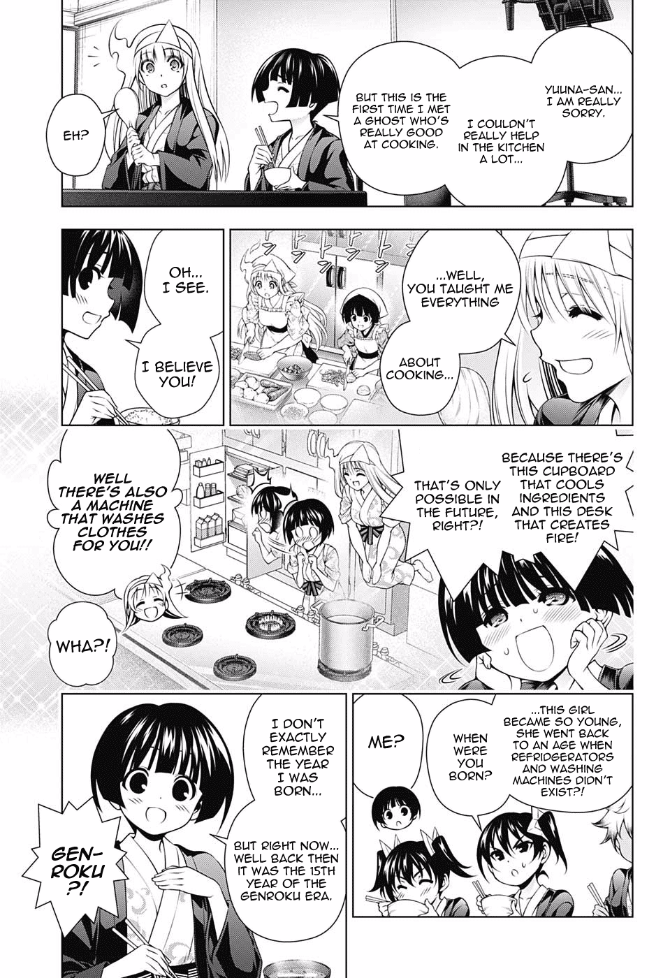 Yuragi-sou no Yuuna-san Chapter 154 - Page 11