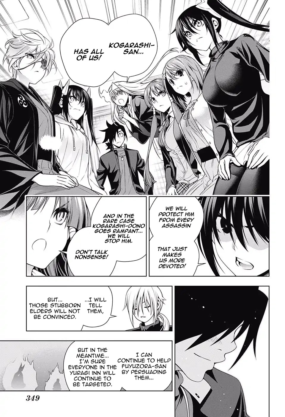 Yuragi-sou no Yuuna-san Chapter 167 - Page 8
