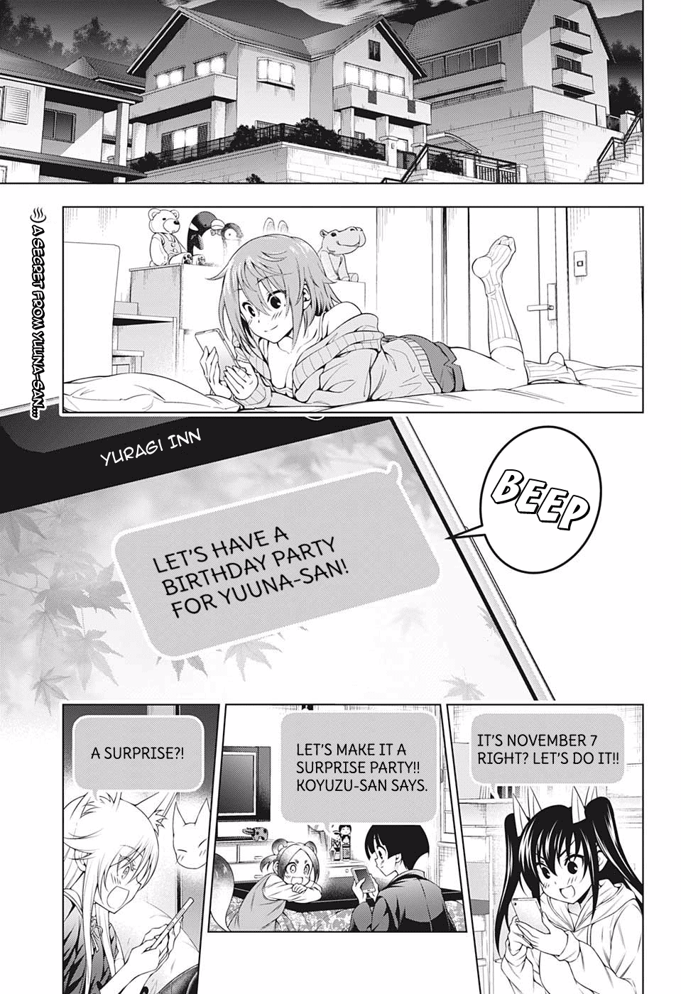 Yuragi-sou no Yuuna-san Chapter 181 - Page 3