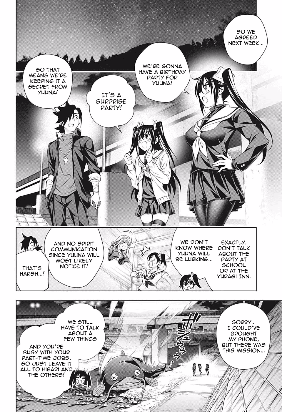 Yuragi-sou no Yuuna-san Chapter 181 - Page 4
