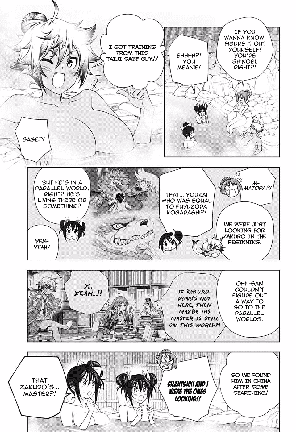 Yuragi-sou no Yuuna-san Chapter 188 - Page 3