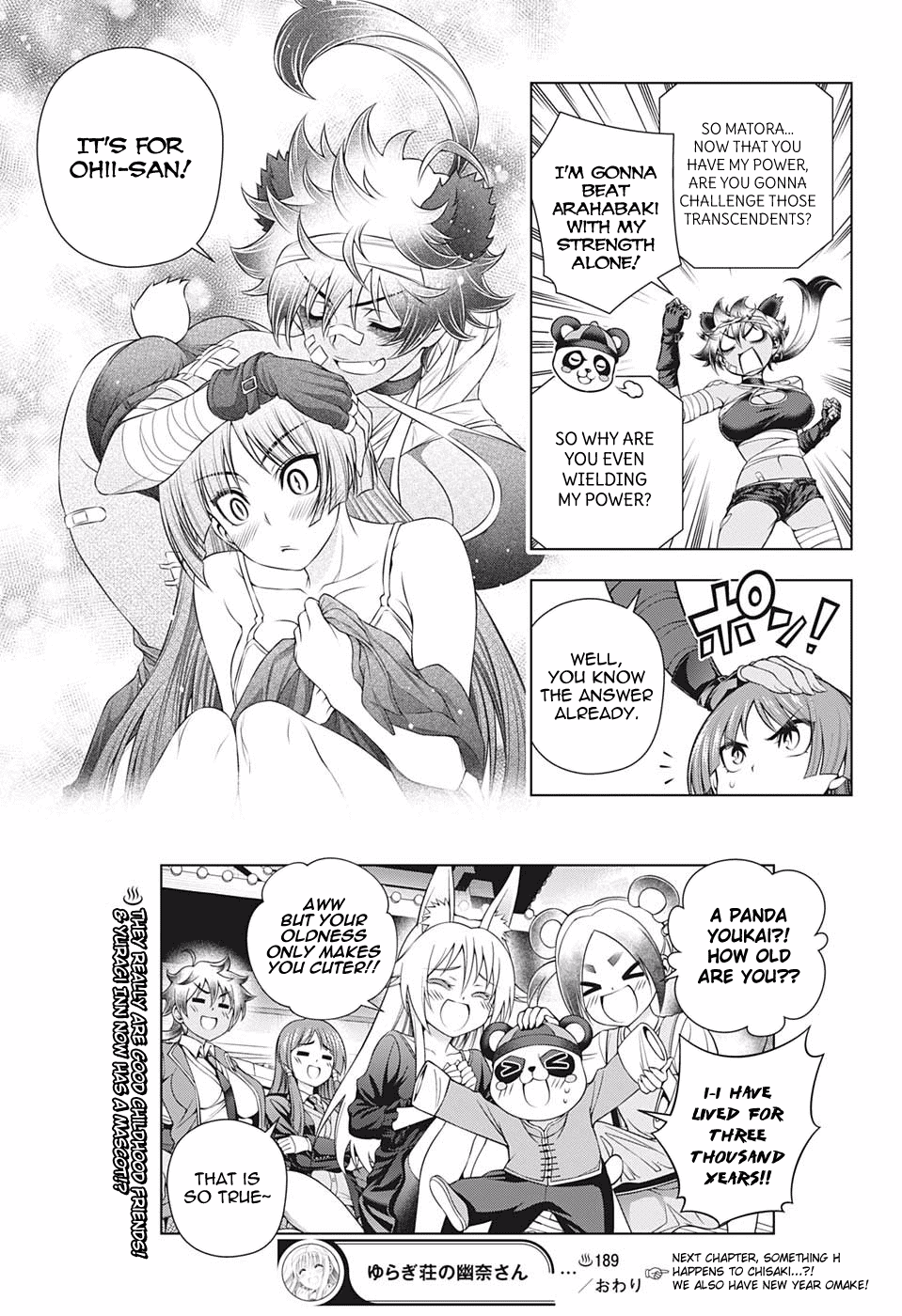 Yuragi-sou no Yuuna-san Chapter 189 - Page 19