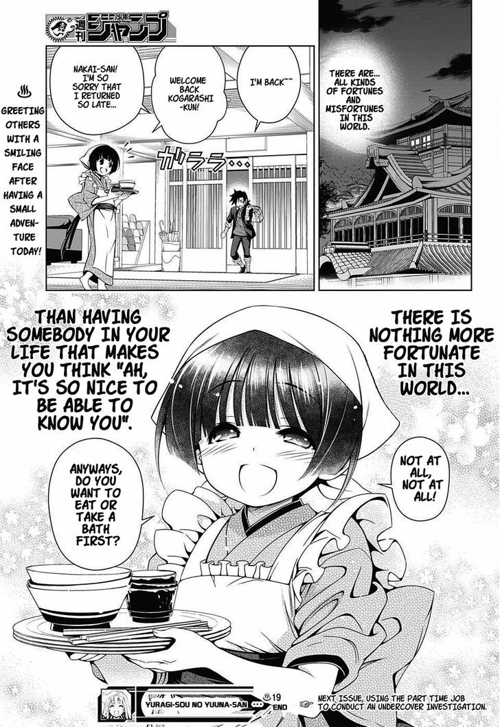 Yuragi-sou no Yuuna-san Chapter 19 - Page 19